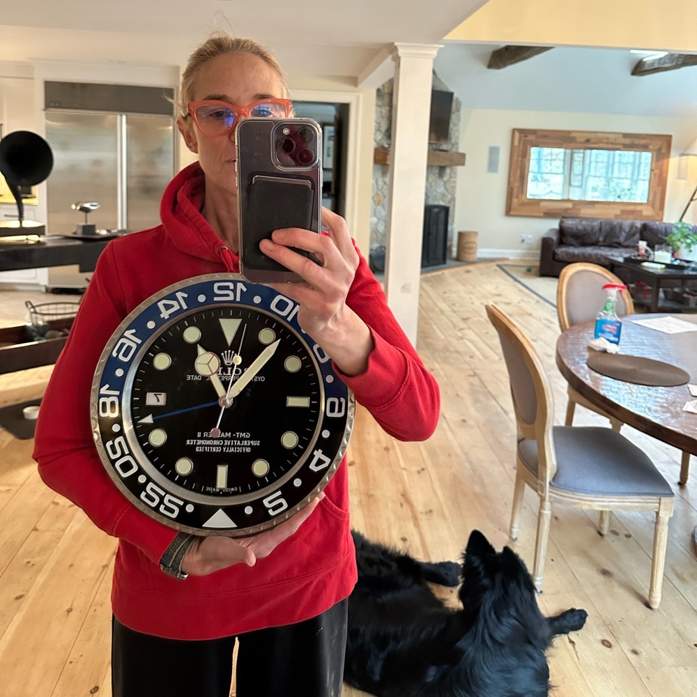 Rolex Giant Wall Clock (missing glass front) GM MASTER II (fair condition)